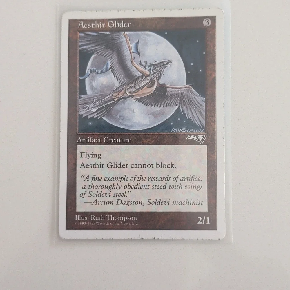 MTG 1990's Vintage Card Lot 8 Artifact Pack To Sleeve Near Mint